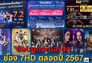 ย้อนดูกระแสเด็ดช่อง 7HD ตลอดปี 2567